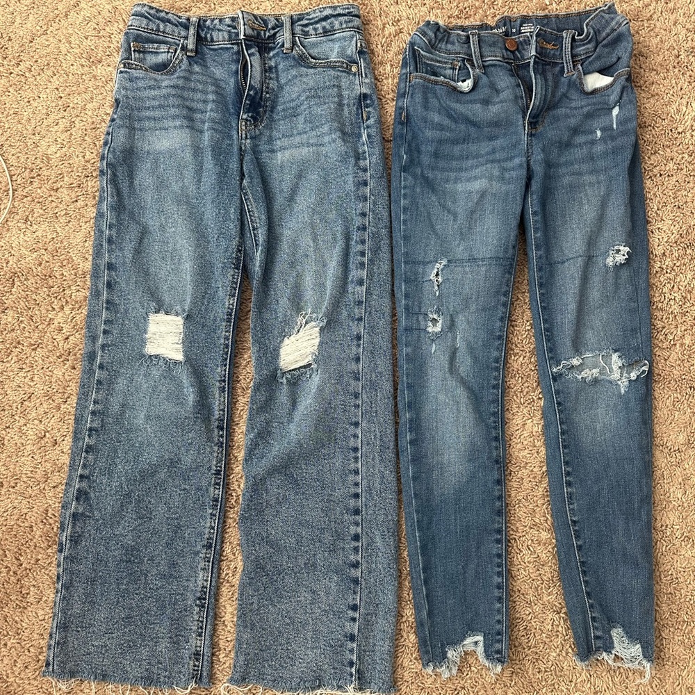 left pair art class size 10 kids/ right size 10 kids old navy